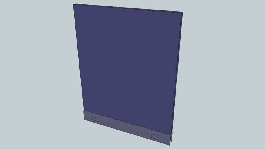 42"W Herman Miller AO2 Panel