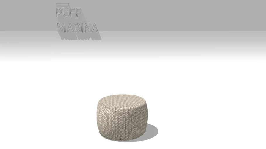 Puff Marina | Ø54x40 |Tidelli