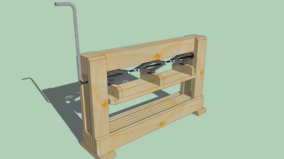 DIY Skateboard press