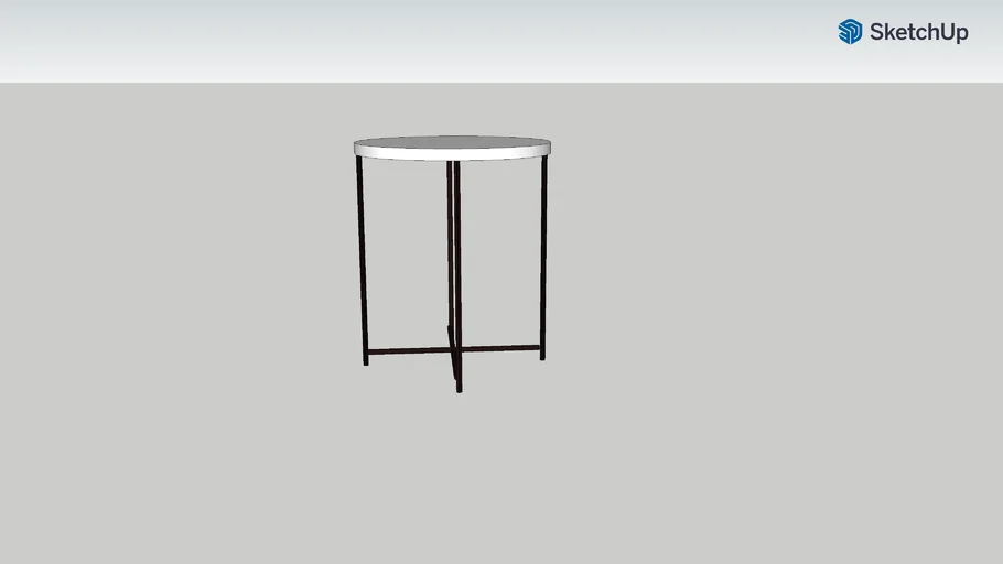 ROOM AND BOARD CLASSIC END TABLE 18 X 22