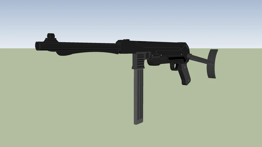 mp40 sub machine gun