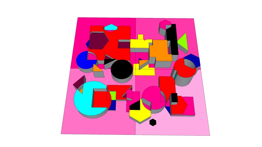 3D Geometric Shapes