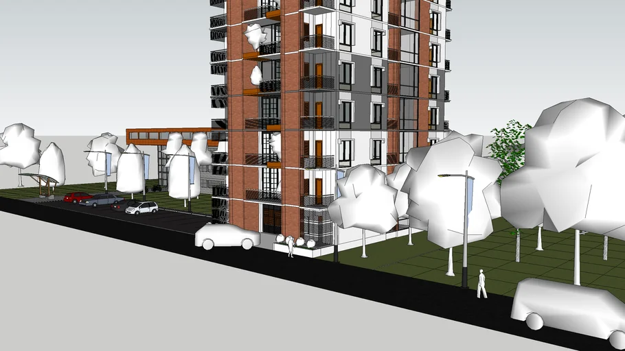 8 storied Residential Building