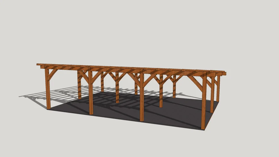 Timber Frame Pergola