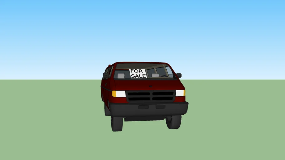 Destroyyer Van Sales * 2001 Dodge RAM Wagon 3500 Maroon