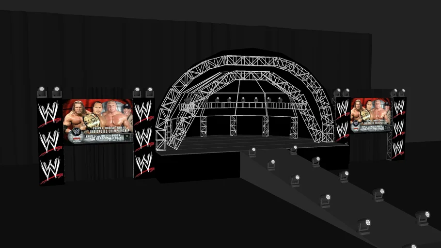 WWE Global Warning Tour 2002 Stage