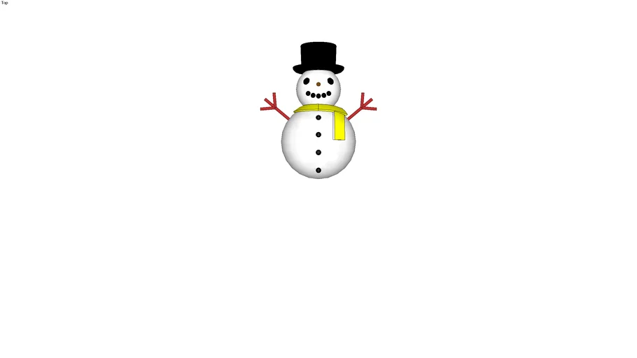 Snowman with configurator | 3D Warehouse