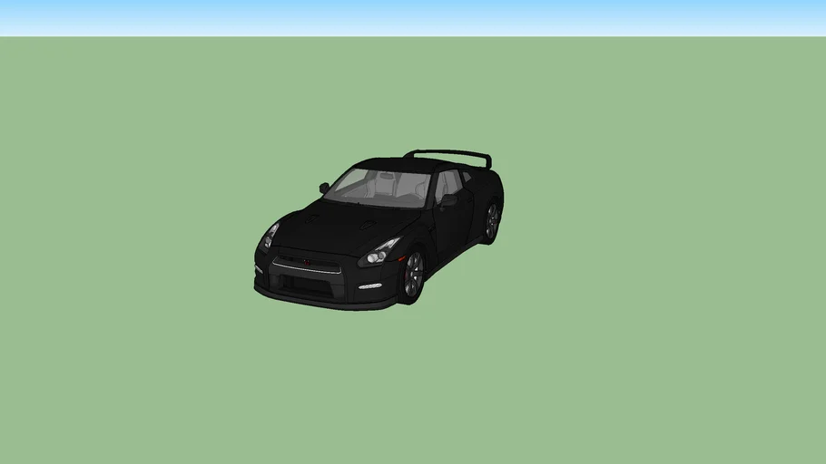 Nissan GTR Nismo Black