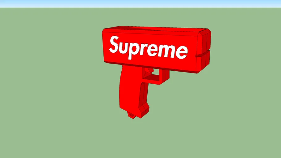 Supreme money gun (cash cannon)