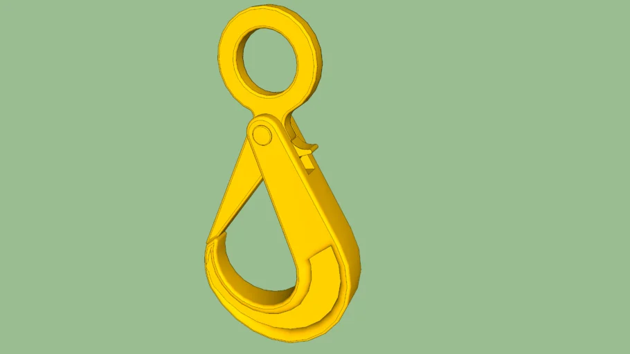 Self-Locking Latch Hook