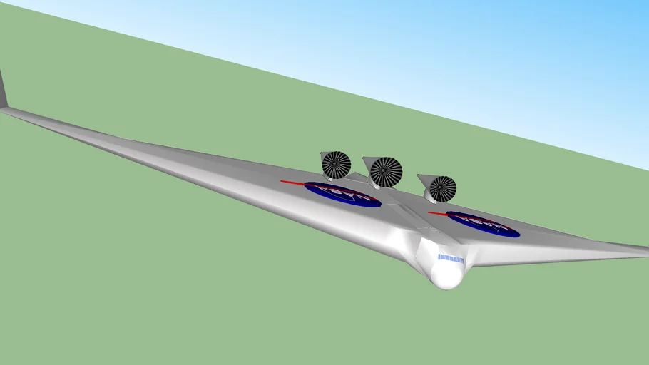 Blended Wing Body (BWB) Airliner
