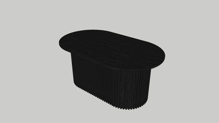 coffee table podia black ferm living