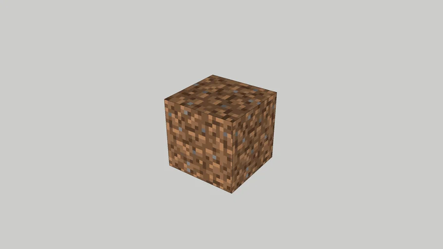 BLOCO DE TERRA MINECRAFT