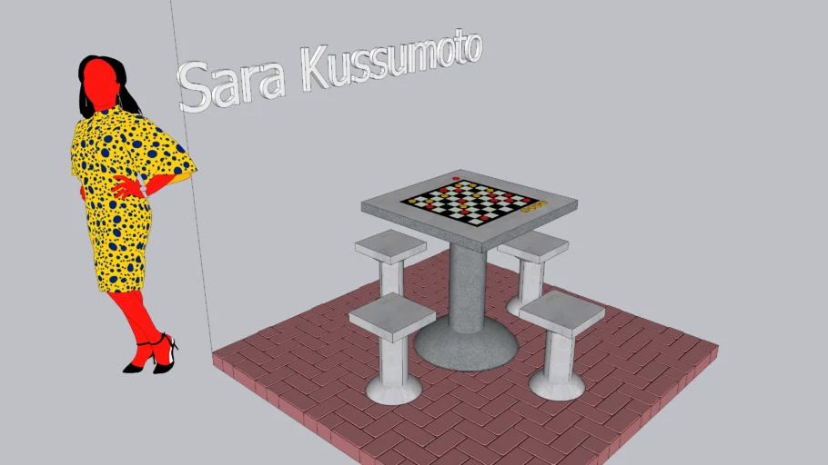 Mesa de concreto