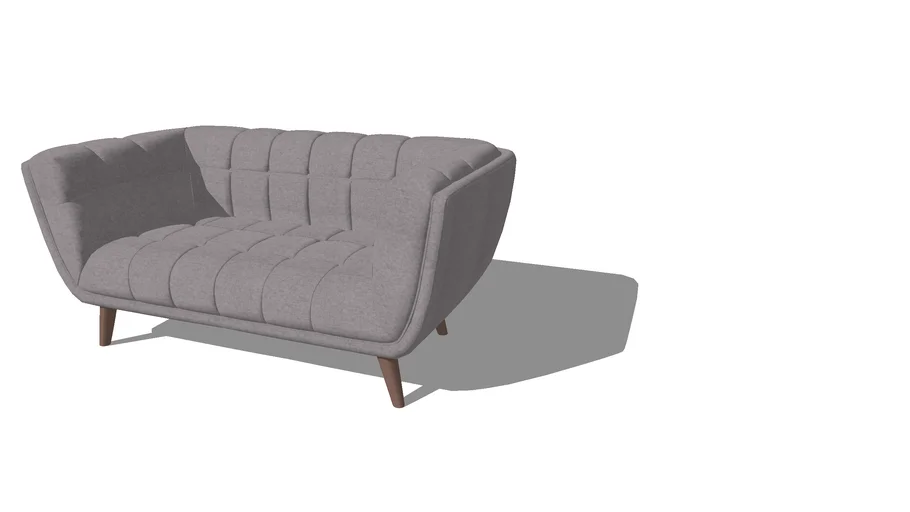 ZAGO Canapé Tissu BERYL-SOF2P09