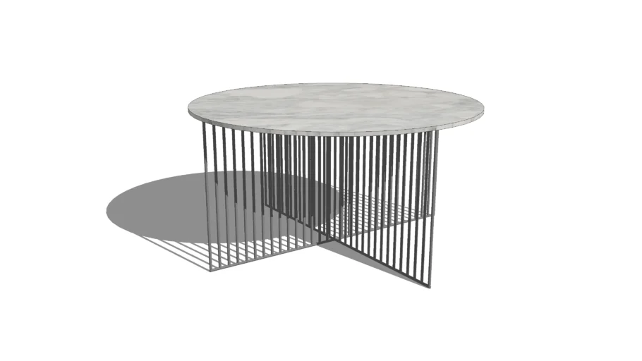 Marble+&+Steel+Side+Table+JS