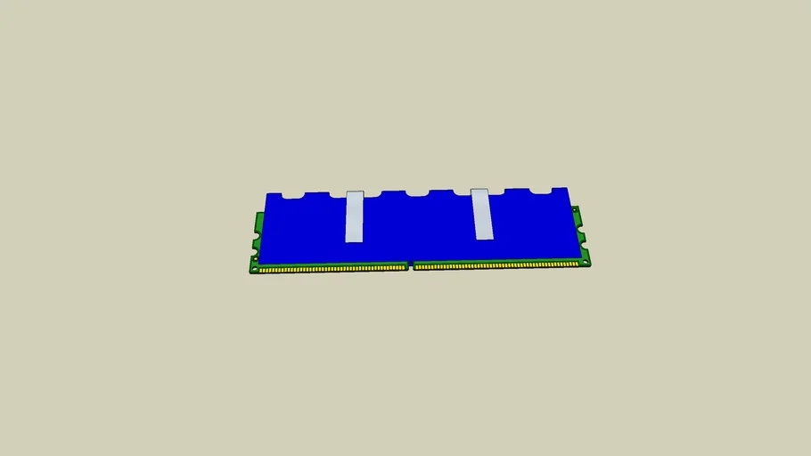 Memory Module With Heat Spreader