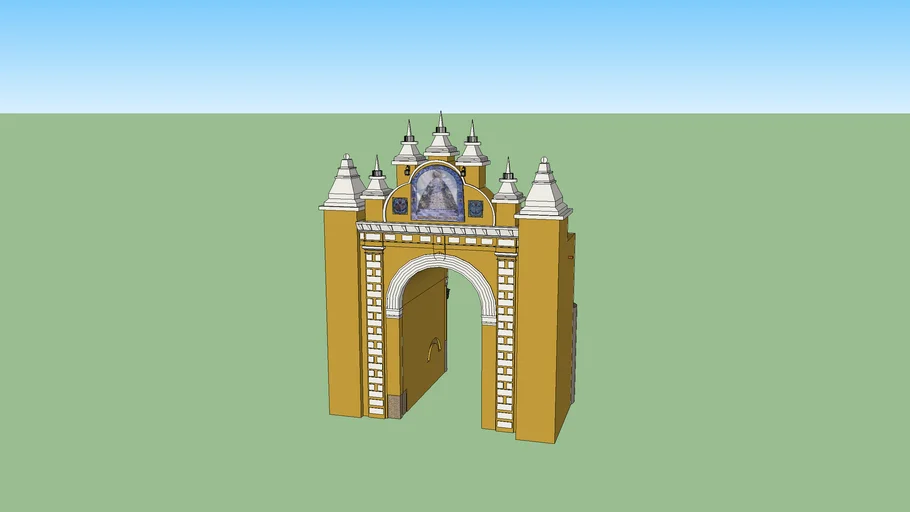 Puerta de la Macarena ( elaborado por Antonio Garcia Montes )