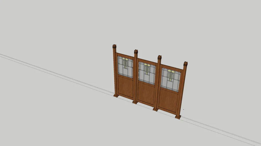 Prairie Room Divider