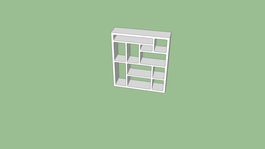 BOOKS RACK, | 3D Warehouse