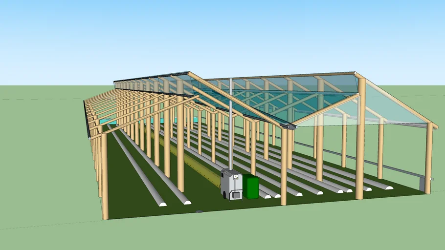 generador de aire caliente para invernaderos
