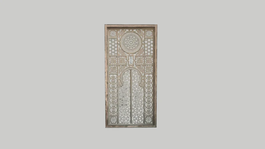 Egyptian Stone Carved Door