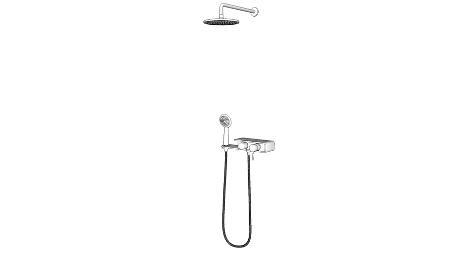 CMN001 Konekto concealed shower set
