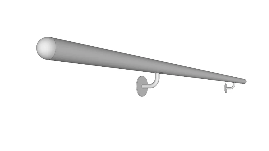 6' Aluminum Handrail