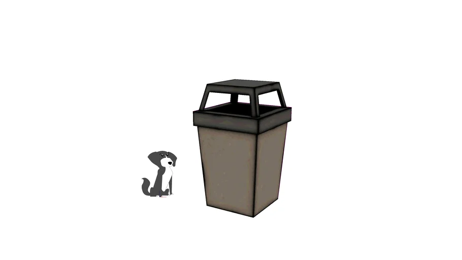 trash bin
