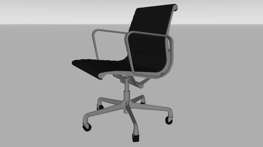 Herman Miller Eames Aluminum Management Chair from Smart Furniture | 3D ...