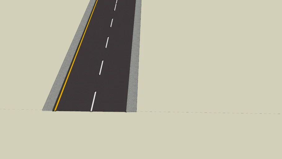 two lane road that's one way