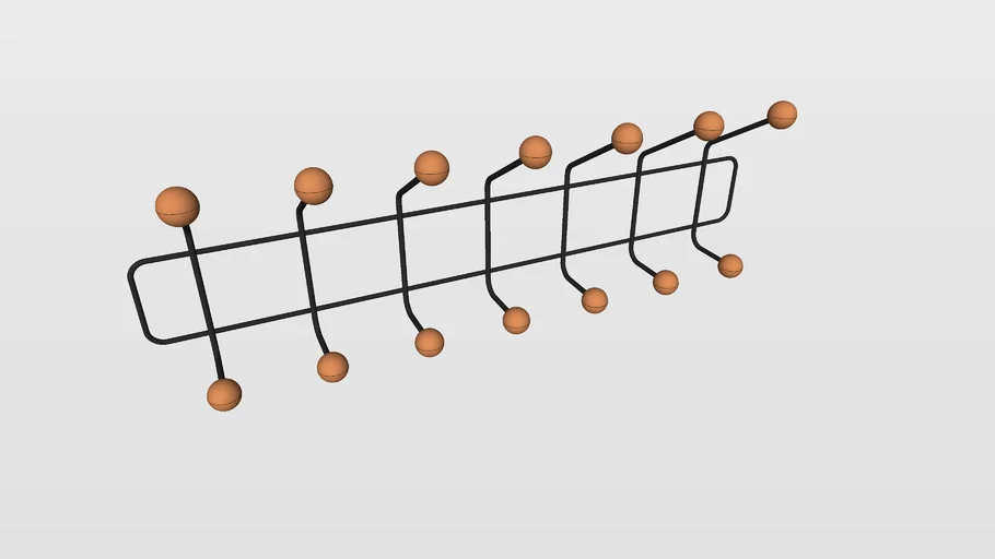 DAKO Maze bill horizontal hanger