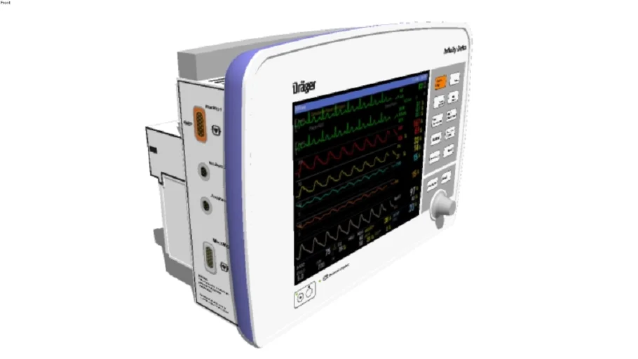 Dräger Infinity Delta Patient Bedside Monitor