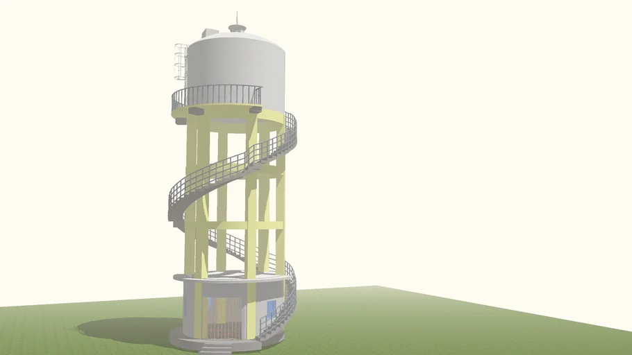 Overhead water tank