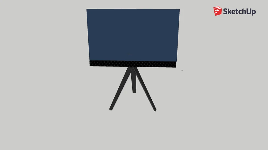 TV-stand with soundbar mount