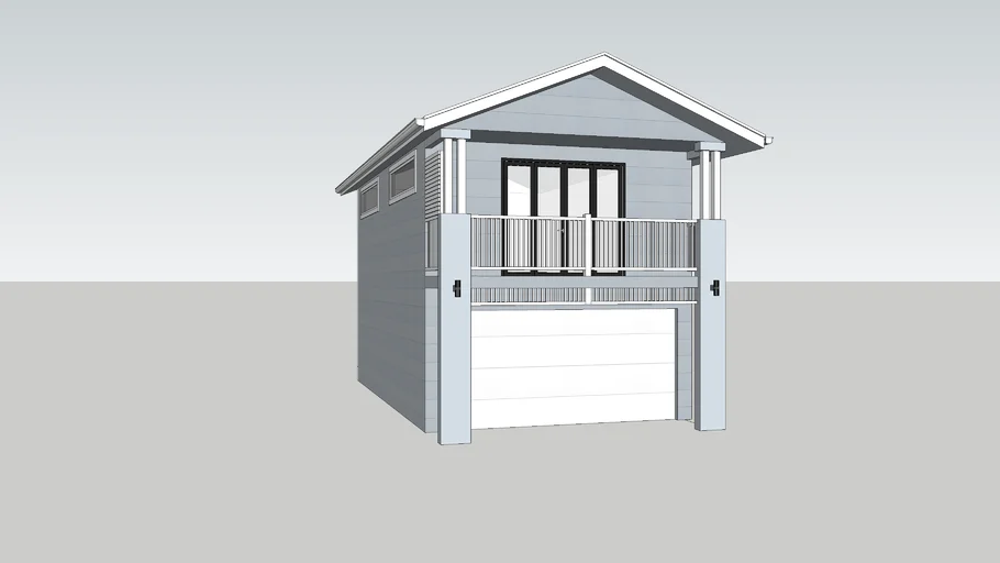 Granny flat above garage