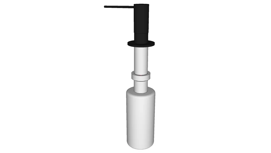 Dispensador de Jabón negro matte