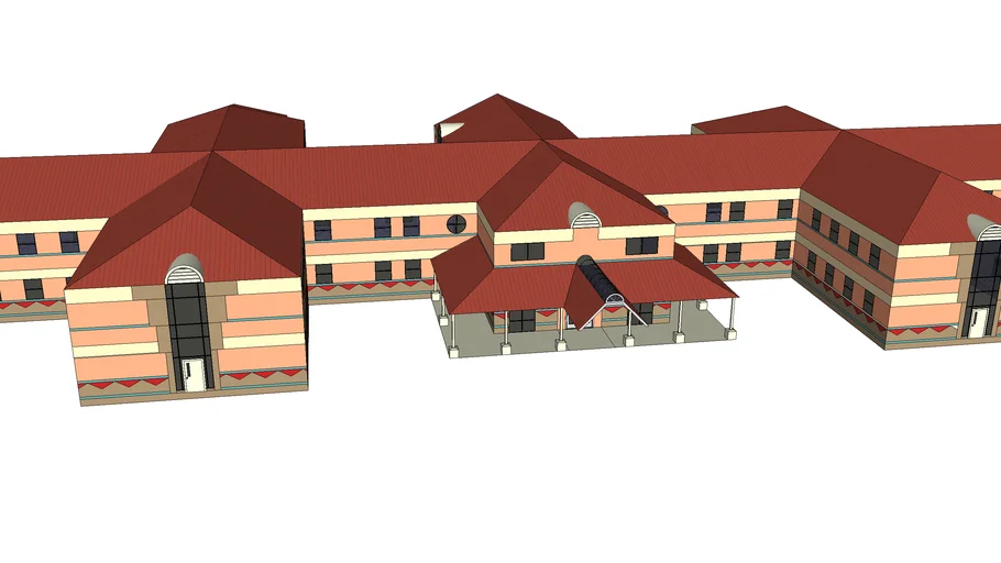 Osceola-Keokuk Hall | 3D Warehouse