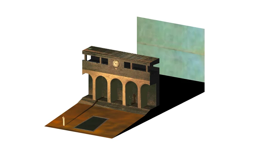 Giorgio de Chirico - el enigma de la hora 3d