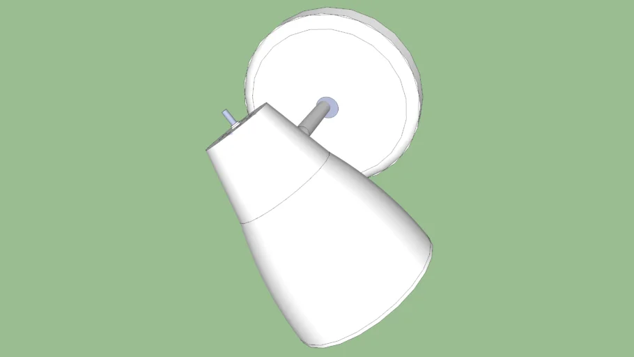 White wall lamp