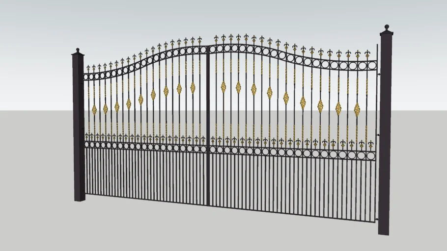 Steel Front Gates