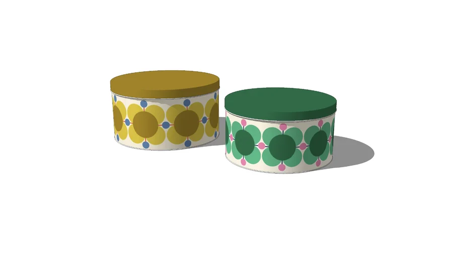 Orla Kiely cake tins