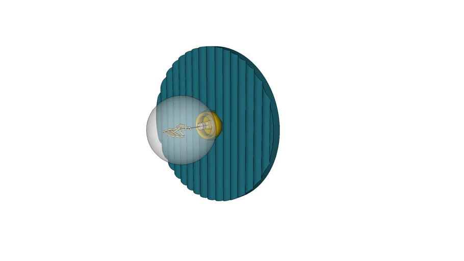 APPRIV BLEU Side Lamp 1 Lampu Dinding