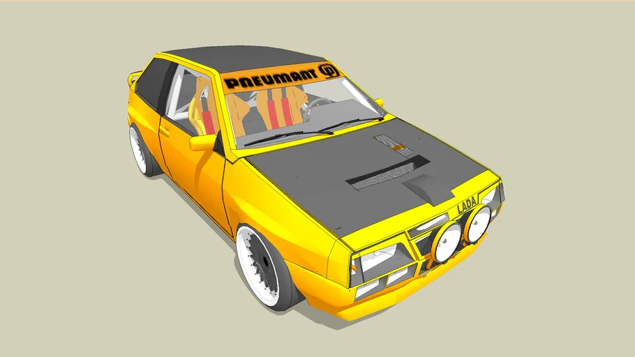 1993 Turbo-Lada Samara Customized