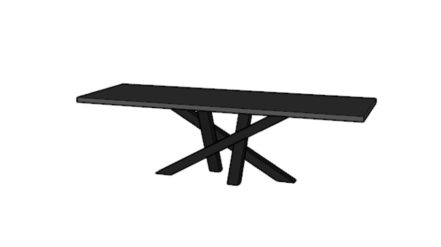 Rectangular Dinner Table | 3D Warehouse
