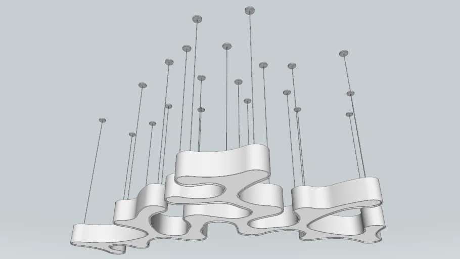lighted amoeba lamp for maxwell