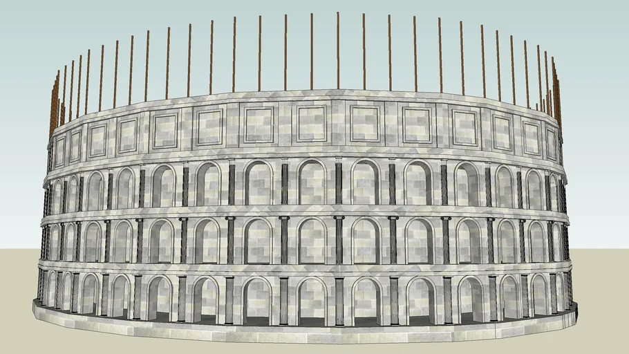 Amphithéatre romain / Roman amphitheater | 3D Warehouse