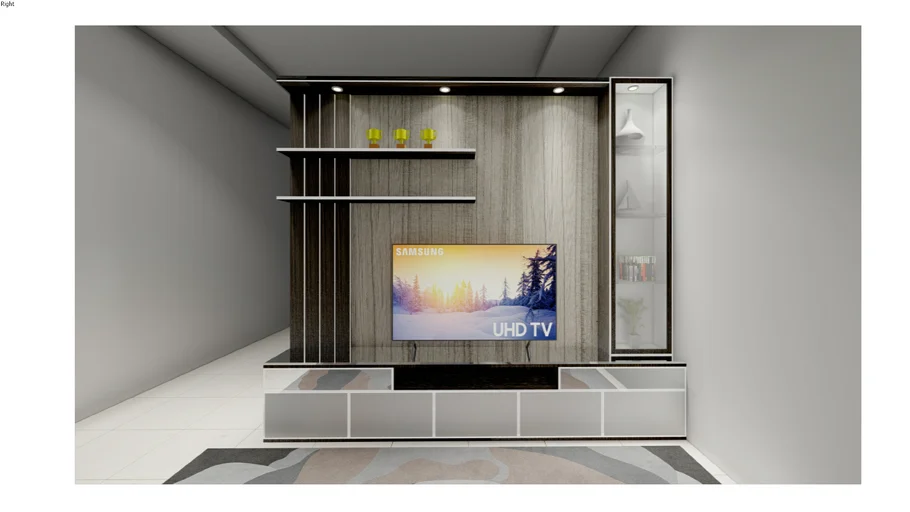BACKDROP TV MINIMALIS