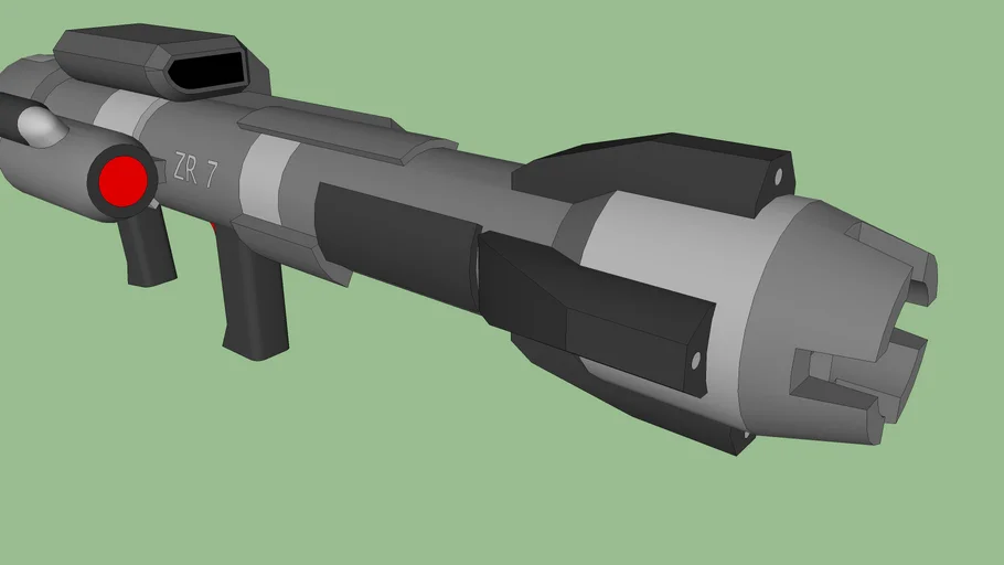 ZR-7 Rocket Launcher | 3D Warehouse