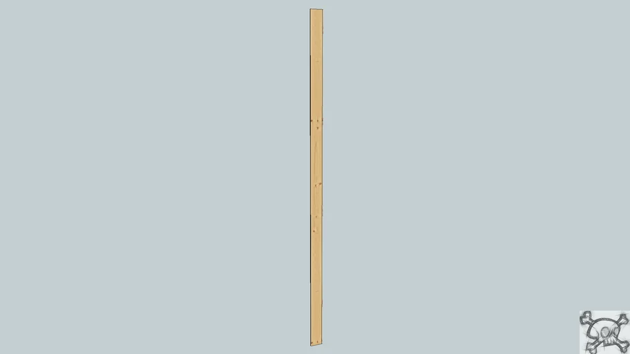 EverTrue  8'H Stain Grade Knotty Pine V-Groove Plank Paneling